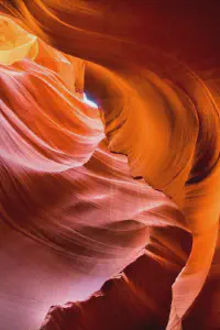 A photo of lower Antelope Canyon, Page Arizona