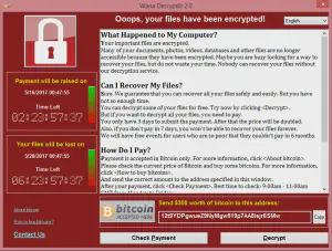 WannaCry ransomware used in widespread attacks all over the world